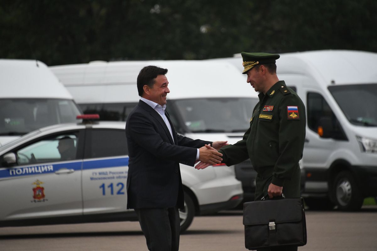 Андрей Воробьев губернатор московской области - Губернатор посетил V Армейские международные игры